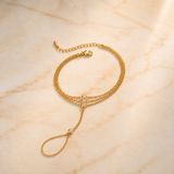 OW Loua Bracelet – Bracelet by Olluwa, 18k gold-plated stainless steel