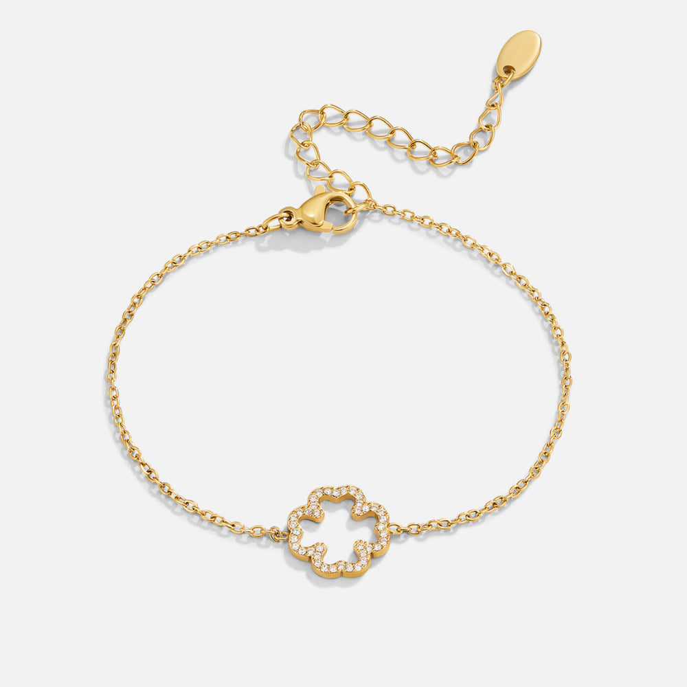 OW SHINE CLOVER BRACELET