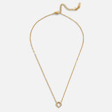 OW CRYSTAL CLOVER NECKLACE